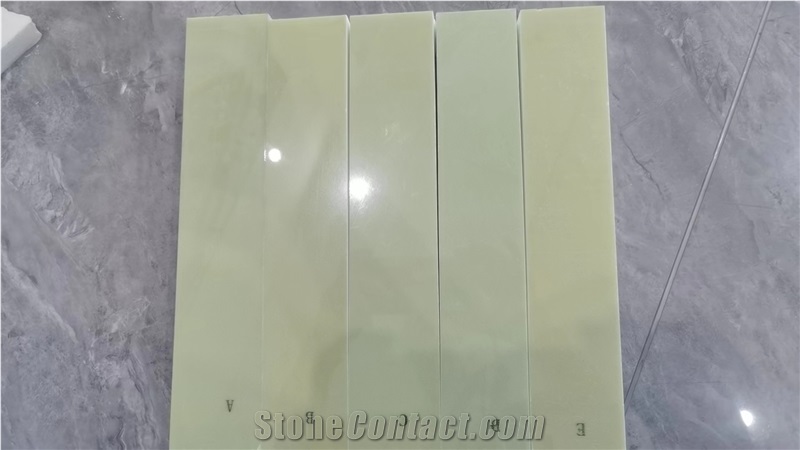 Wholesale Price Nano Green Crystallized Glass Stone