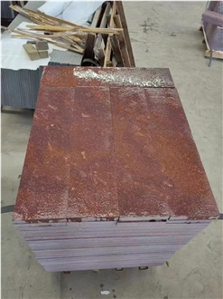 Cheapest Honed Red Porphyry Tiles