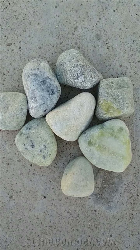 Colorful Beautiful Washed Pebble Stone For Garden Deco