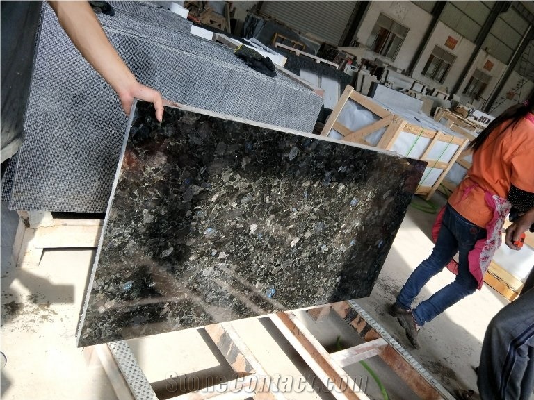 Durable Volga Blue Granite Floor&Wall Slabs For Deco