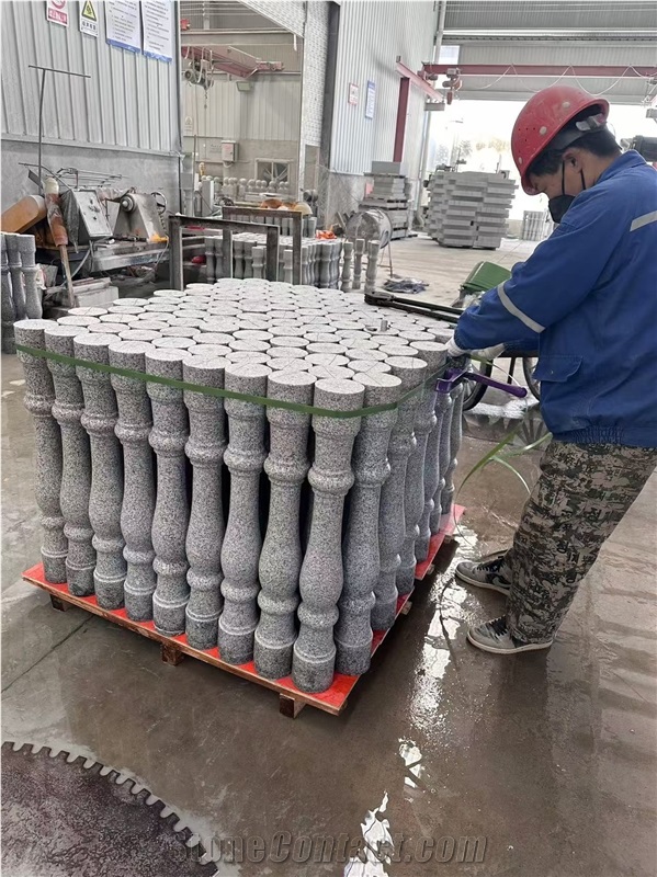 Grey G603 Granite Balustrades