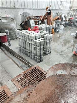 Grey G603 Granite Balustrades