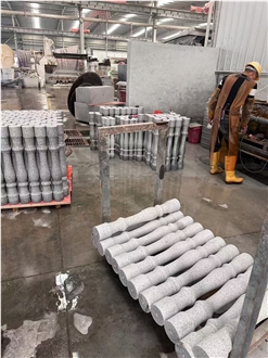 Grey G603 Granite Balustrades