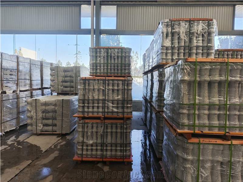 Grey G603 Granite Balustrades