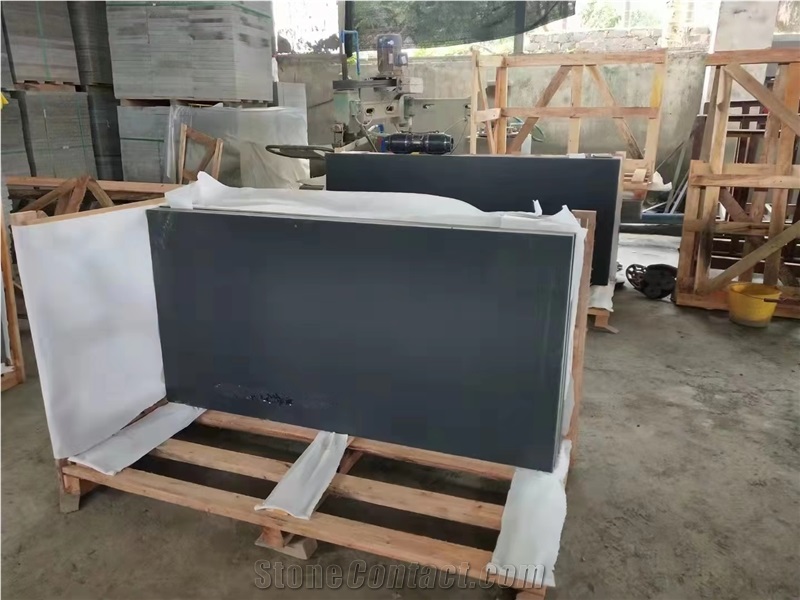 Hot Sale Hainan Black Basalt Slabs For Wall & Floor