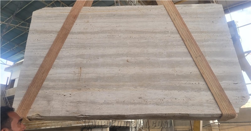 Beige Travertine Slab Tiles