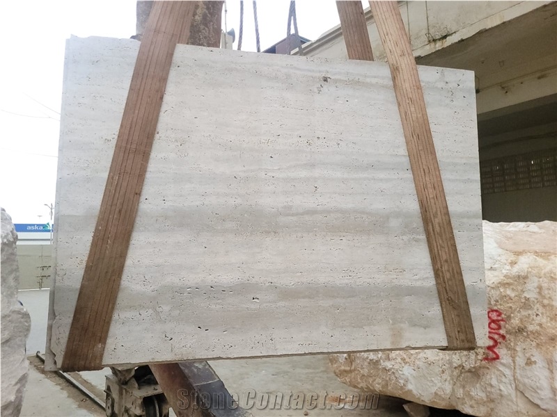 Beige Travertine Slab Tiles