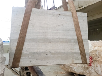 Beige Travertine Slab Tiles