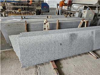 White Granite Bush Hammered Tiles