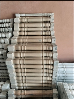 Sandstone Baluster Railing