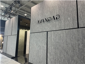 Chiseled And Sanded Natanz Black Granite Slab Lineal Plus Design Slabs
