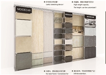 Adjustable Sliding Display Metal Rack For Ceramic Tile