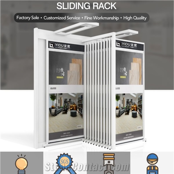 Ceramic Tile Horizontal Sliding Rack