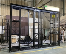 Ceramic Tile Sliding Display Rack With Light