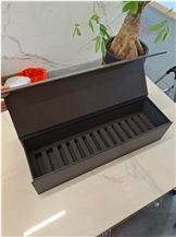 Flip Box For Stone Sample, Glass Or Timber Sample Display