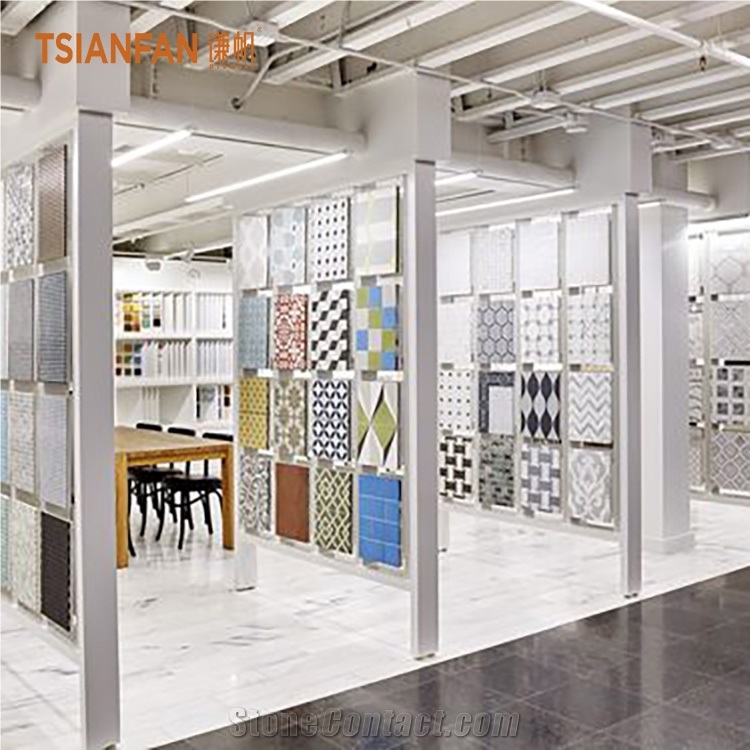 Mosaic Display Solution, Culture Stone Display For Showroom
