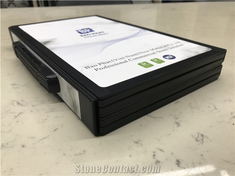 Plastic Sample Folder, Book For Quartz,Marble