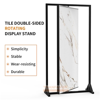 Rotary Display Rack For Ceramic Tile, Slab Showroom Stand