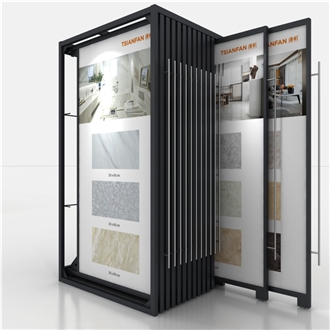 Sliding Display Rack For Ceramic Tile, Porcelain Slabs