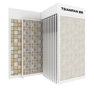 Sliding Display Rack For Ceramic Tile, Porcelain Slabs