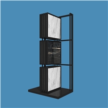Tile Display Solution, Metal Page Turning Stand