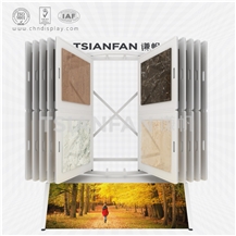 Tile Display Solution, Metal Page Turning Stand