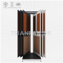 Tile Display Solution, Metal Page Turning Stand