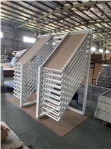 Tile Sliding Rack, Wood Sample Horizontal Rack