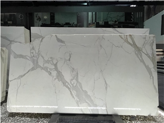 Bianco Calacatta Marble Slab