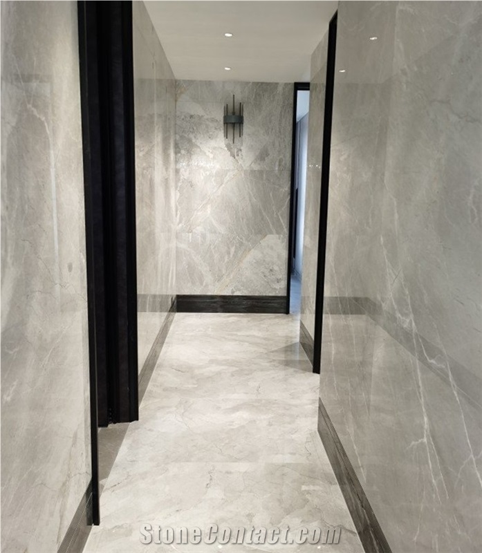 Castle Grey Marble Finished Product