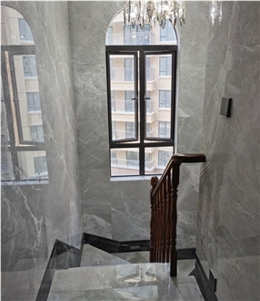Castle Grey Marble Finished Product