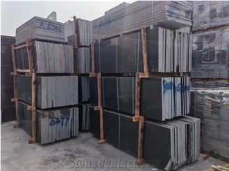G684 Black Granite Slab