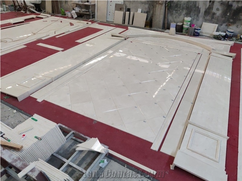Magnolia Beige Marble Finished Product