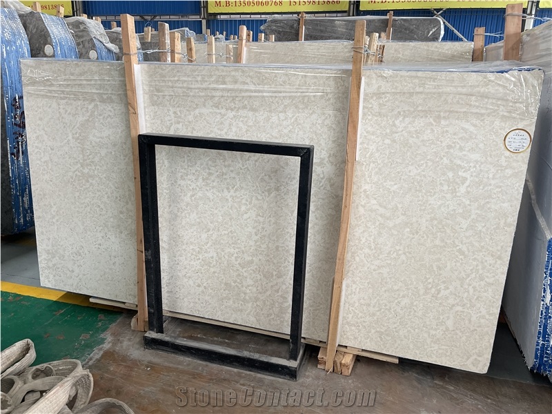 Ottoman Beige Marble Slab