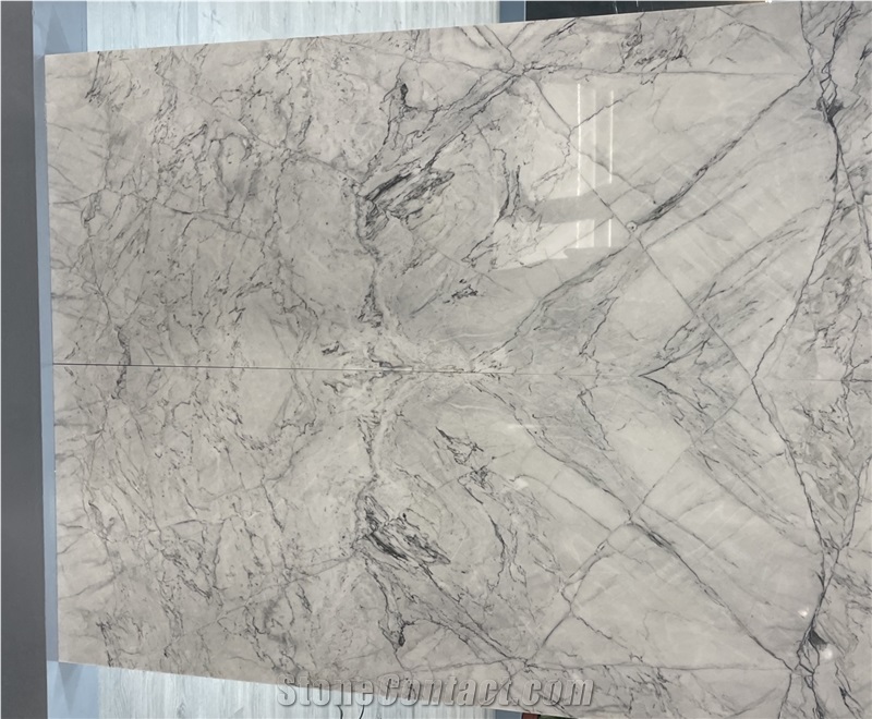 Persian White Marble Slab