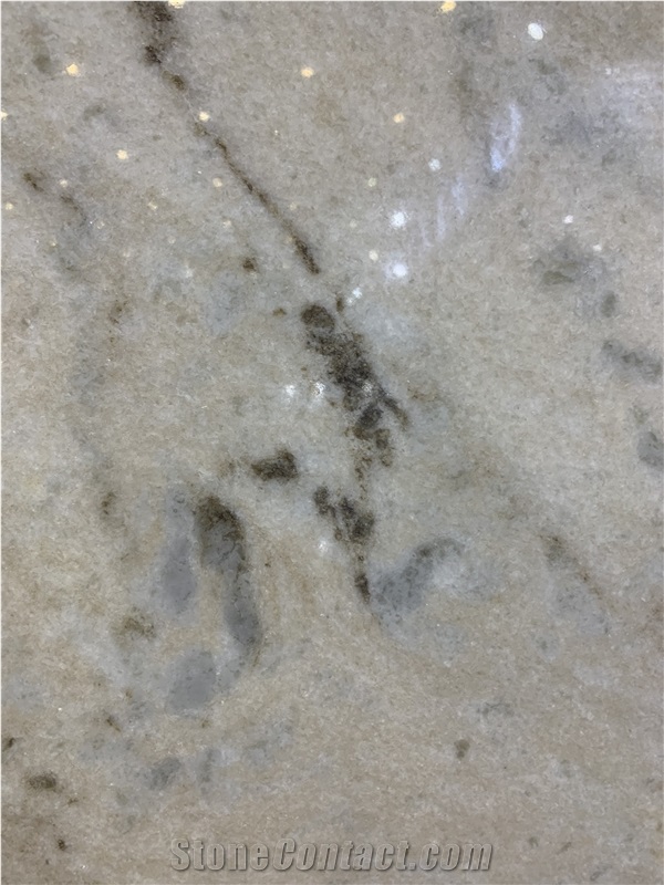 Antarctic White Quartzite Polished And Honed Slabs