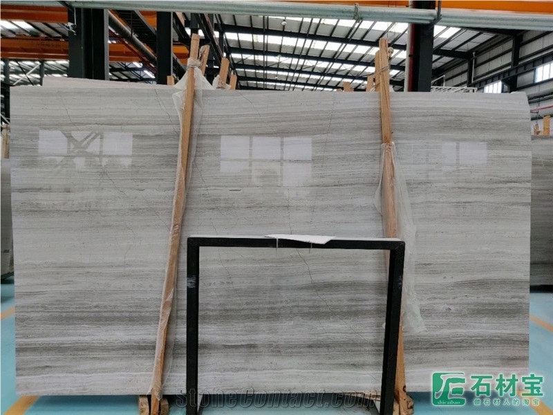 Athen Grey Marble- Grey Wood Grain Marble Quarry