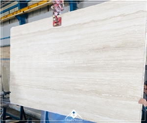 Iran Super White Travertine Slabs