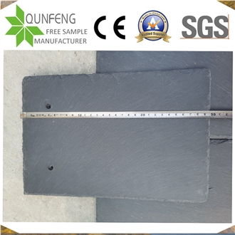 China Natural Split Face Black Slate Stone Roof Tiles