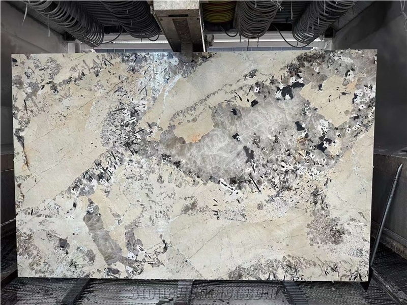 Brazil Popular Pandora White Granite Slabs