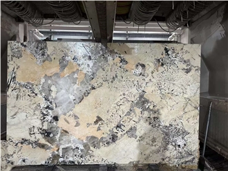 Brazil Popular Pandora White Granite Slabs