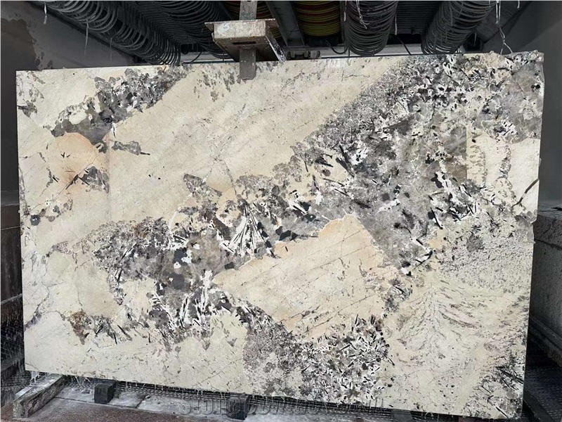 Brazil Popular Pandora White Granite Slabs