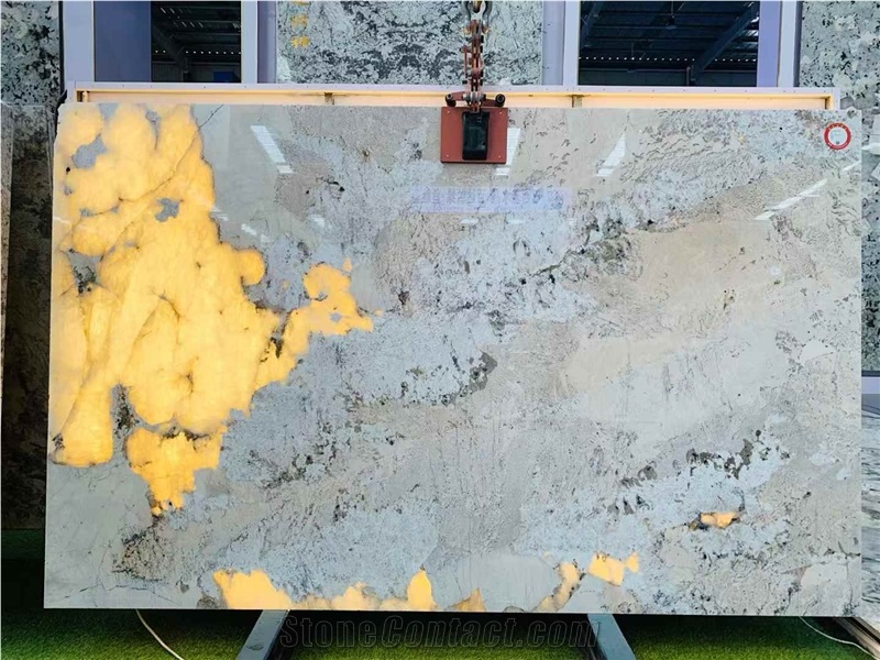 EXIM Brasil Pandora White Granite Slabs
