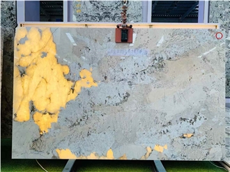 EXIM Brasil Pandora White Granite Slabs