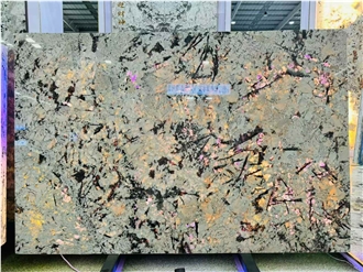 EXIM Brasil Pandora White Granite Slabs