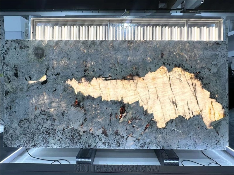 New Pandora White Granite Slabs