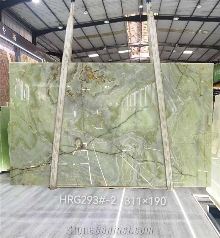 New Product Green Onyx Slabs