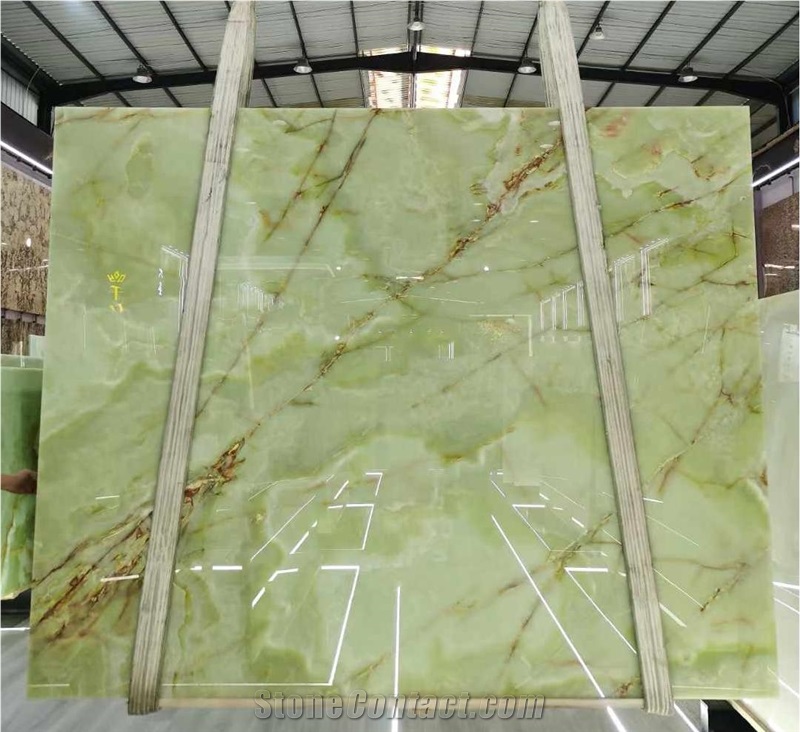 New Product Green Onyx Slabs
