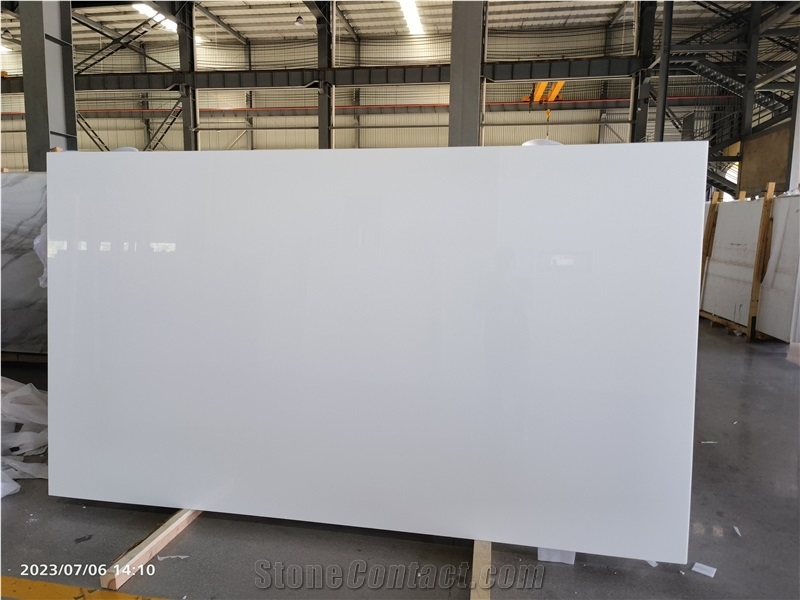 Nano Crystallized Glass Stone Artificial White Marble