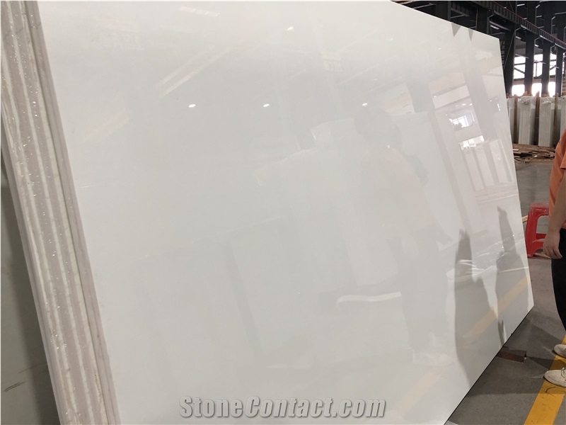 Nano Crystallized Glass Stone Artificial White Marble